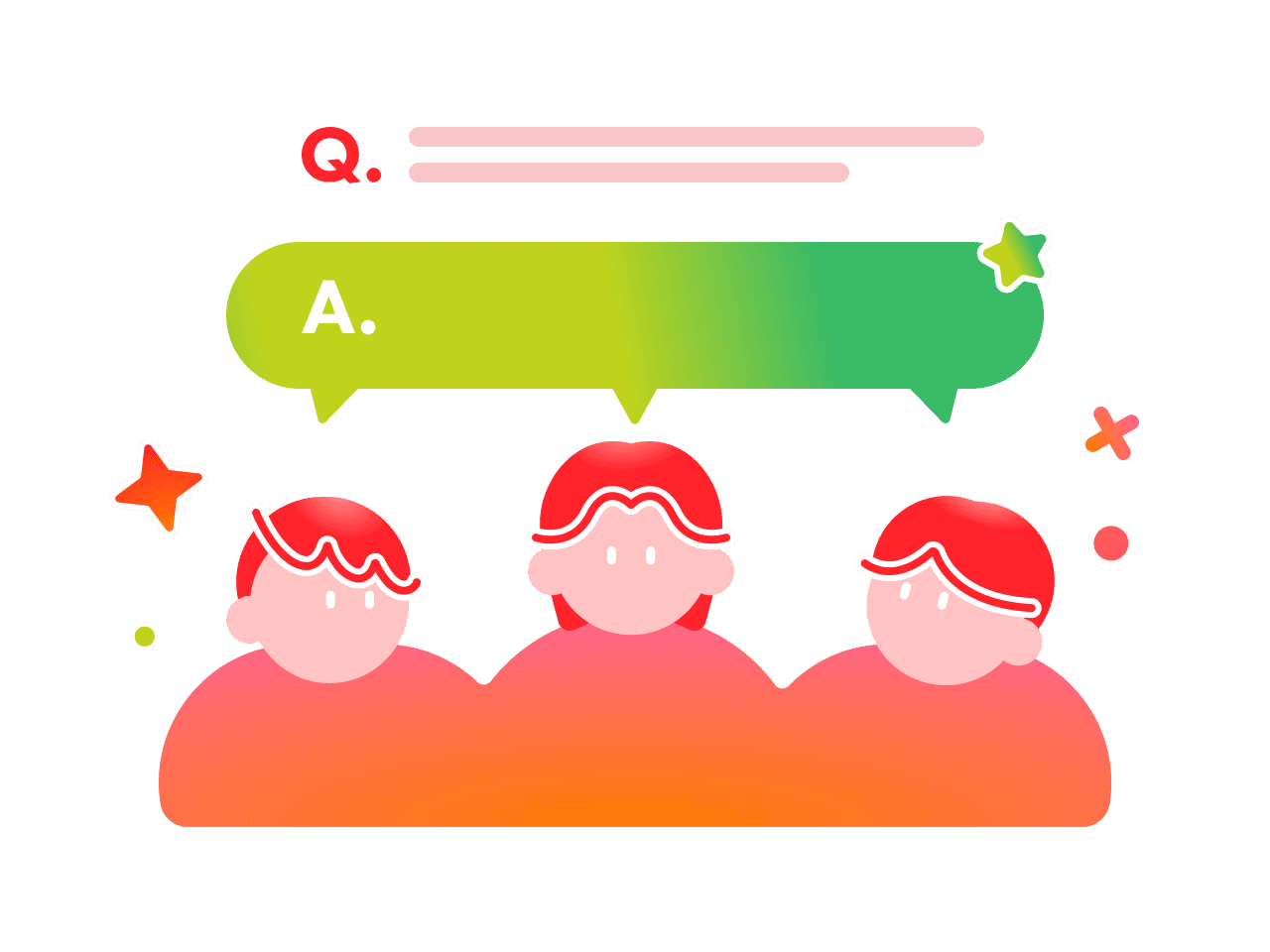 ウチらワカりあえてる?のゲームイラスト